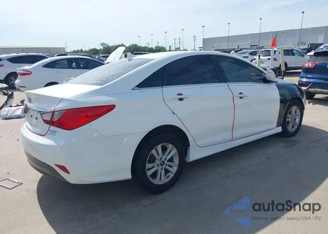 2014 Hyundai Sonata Gls from USA, damaged, VIN 5NPEB4AC4EH929229
